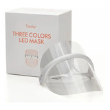 Coony Three Colors Led Mask Máscara Facial Fototerapia Led