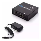 Splitter Activo Compatible Con Hdmi 1x2 Divisor De Señal