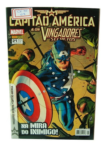 Capitão America  & Os Vingadores Secretos  21  Marvel Panini