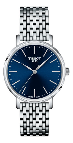 Reloj Tissot Everytime Acero Azul