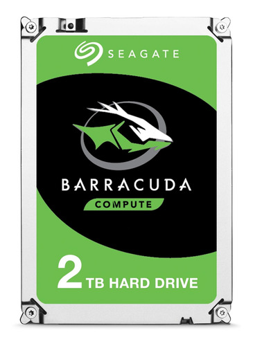 Disco Duro Seagate Barracuda De 2tb Sata 7200rpm 256mb Cache