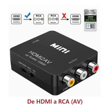 Convertidor Adaptador De Hdmi A Rca