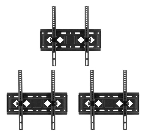 Kit 3 Soporte Tv Inclinable 26 -65  C43-t2665 60kg Lucky Owl