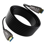 Adoreen 8k Cable De Fibra Óptica Hdmi 2.1 De 30 Pies, Cable 