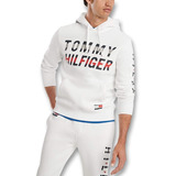 Buzo Hombre Tommy Hilfiger Estampado Capota 100% Original