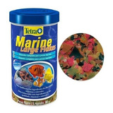 Ração  Peixes Marinhos Tetra Marine Large Flakes 80g Premium