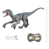 Sm180 Control Remoto Dinosauria Velociraptor Juguete Big [u]