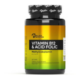 Vitamina B12 + Acido Folico - 60 Caps | Dr Jack Nutrition