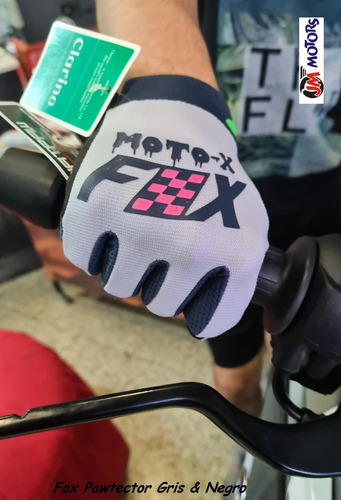 Jm-atv Guantes Fox Dirtpaw Glove Grey Mx Enduro Motocross