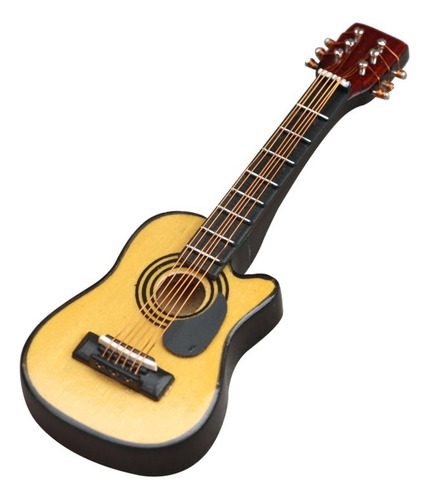 (b) Miniguitarra, Bajo, Modelo De Instrumento Musical Dollho