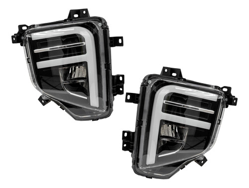 Faros Niebla Drl Led Mitsubishi Triton L200 2019+