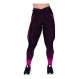 Calça De Academia Feminia Legg Fitness Degrade Empina Bumbum