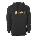 Mr Beast - Buzo Canguro Unisex Gold Internet Viral Youtuber