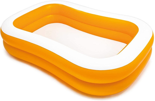 Piscina Inflable Familiar Rectangular Intex Vacaciones Diver