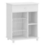 Balcão Ditália Balcão Fruteira Mf-245 Fruteira Multiuso Branco