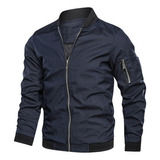 Youmu Chaqueta Bomber For Hombre Ropa Ajustada De Talla Grande