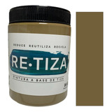 Beige Oscuro 1 Kilo. Pintura Tiza Al Agua Decorativa Mate