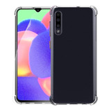 Carcasa Para Samsung A30s Transparente + Hidrogel