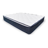 5° Sueño Galaxy Colchón 2 Plazas De Resortes Blanco 150cm X 190cm X 28cm Con Doble Pillow Top