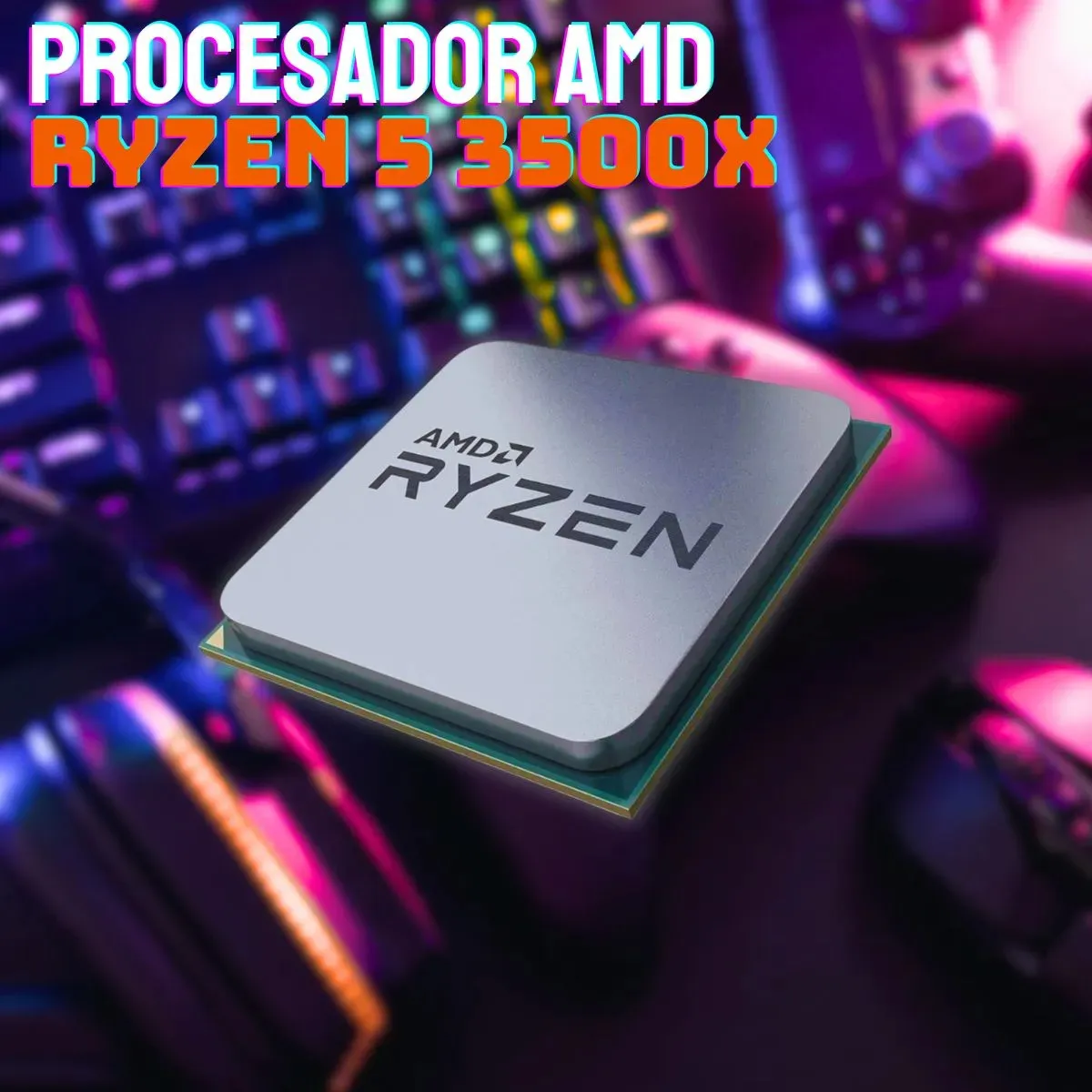 PC GAMER RYZEN 5 3500X - 16GB RAM - SSD 480GB - 700W 80 PLUS - RTX 3050 6GB