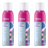  Kit Shampoo A Seco Belliz Sem Perfume Ricca Refresh Me C/3