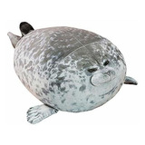 Oukeyi Cute Seal Pillow Relleno De Algodón De Felpa Animal D