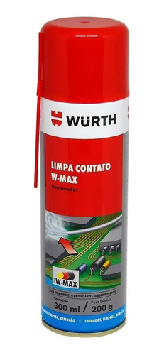 Limpa Contatos Eletrônicos Wurth 300 Ml - 1 Unidades