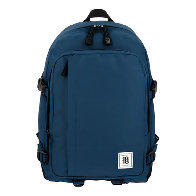 Mochila Juvenil Grande 1818 Chenson Wynn 1865950 Color Azul Oscuro Diseño De La Tela Liso | Envío gratis