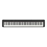 Piano Digital Casio Cdp-s110 Diseño Slim 88 Teclas Pesadas Color Negro