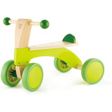 Hape Niños Triciclo Bicicleta Madera Verde 4 Ruedas 