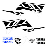 Kit Adesivo Yamaha Xtz 250 Lander Limited Azul