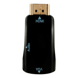 Sf Hdmi A Vga Convertidor Adaptador Macho Hembra Con Audio