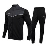 Conjunto De Pans Puma Para Hombre Negro C/gris 65753403