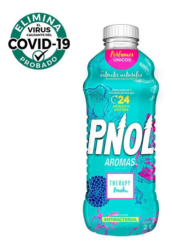 Limpiador Multiusos Líquido Pinol Aromas Therapy Fresh 2l