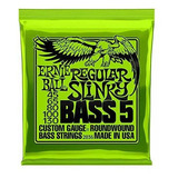 Cuerdas Bajo Ernie Ball 5-string Nickel Wound.