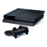 Sony Playstation 4 500gb Standard No Bolha + 1 Jogo 