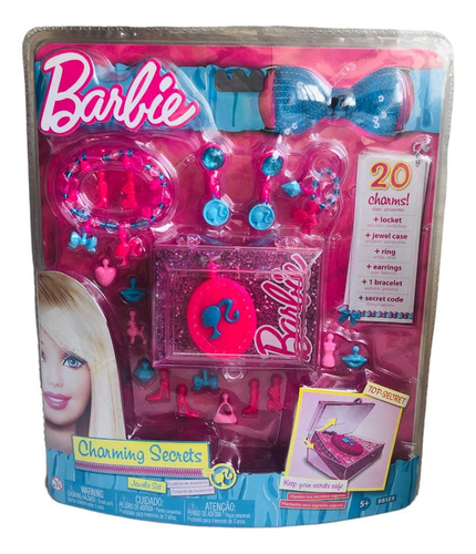 Barbie Charming Secrets Set De Bijou Intek
