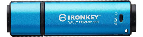 Memoria Usb-c Kingston Ironkey Vaultprivacy 50c 256gb Aes256