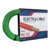 Cable Electrico Unipolar 6mm Cobre Electrocable 100mts