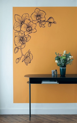 Viniles Para Decoracion De Pared Vinil Flores Orquideas