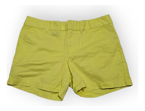 Short Tommy Hilfiger De Mujer Talla 4 Color Amarillo 