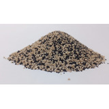 Areia Decorativa Substrato Black White Á Granel 1kg Mbreda