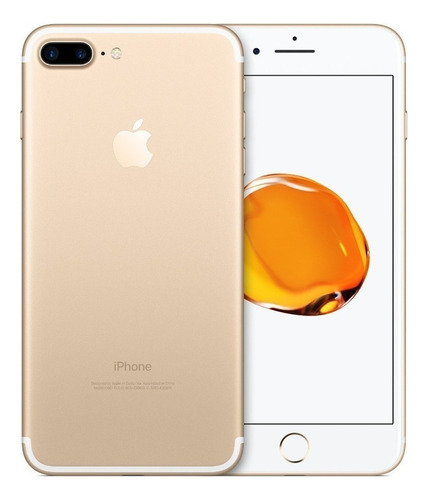 iPhone 7 Plus 128 Gb Dourado - Conjunto Completo