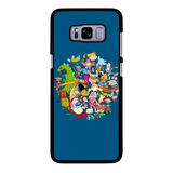 Funda Protector Para Samsung Galaxy Rugrats Personajes Azul