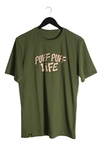 Camisa Puff Life Manga Curta