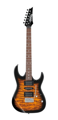 Guitarra Eléctrica Ibanez Rg Gio Grx70qa Sunburst 6 Cuerdas