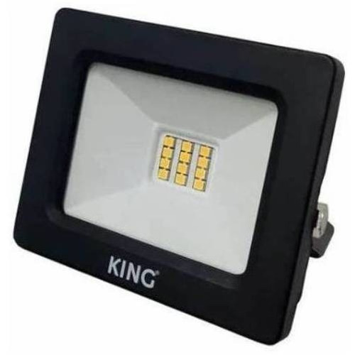 Reflector Led King De 10w Exterior Ip65 Negro | King