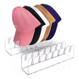 Soporte Acrílico Para 2 Gorras De Béisbol