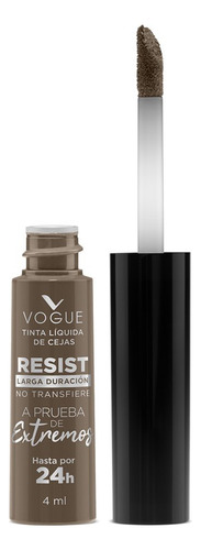Vogue Resist Tinta De Cejas 4ml Color Camel