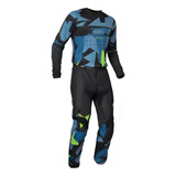 Playera De Motocross Thor Y Pantalones Moto Dirt Bike [u]